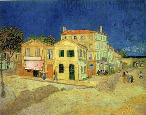 Vincent Van Gogh. The Yellow House. 1988. Oil on canvas.