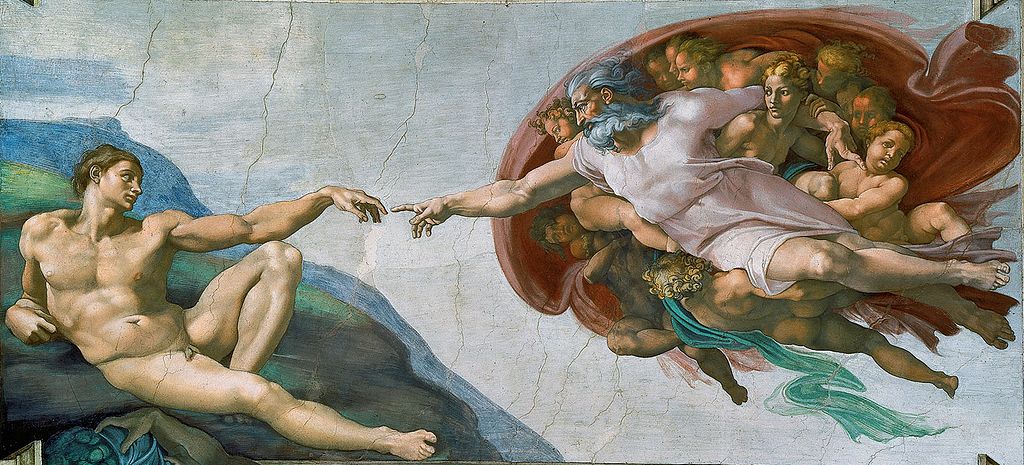 Michelangelo. Creation of Adam