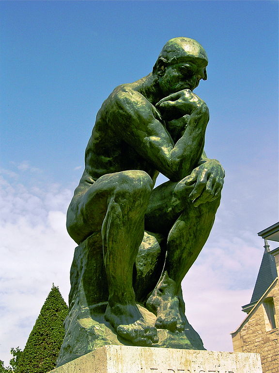 August Rodin. The thinker