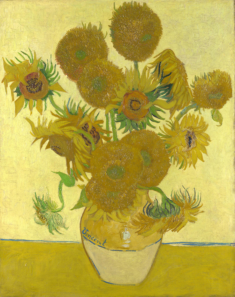 Vincent Van Gogh. Sunflowers. 1888.