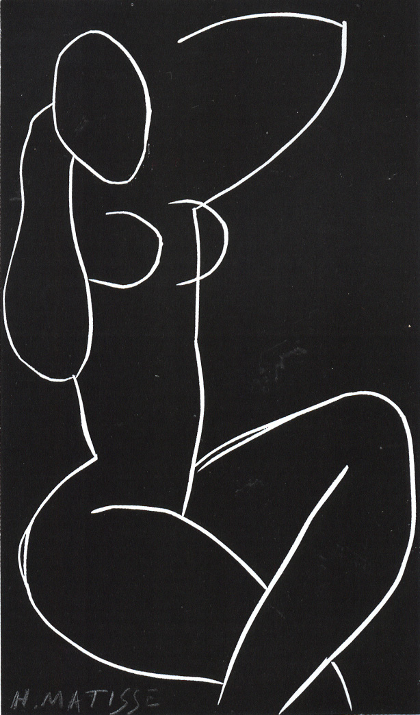 Henri Matisse. Nude seated with crossed legs. 1941-1942.