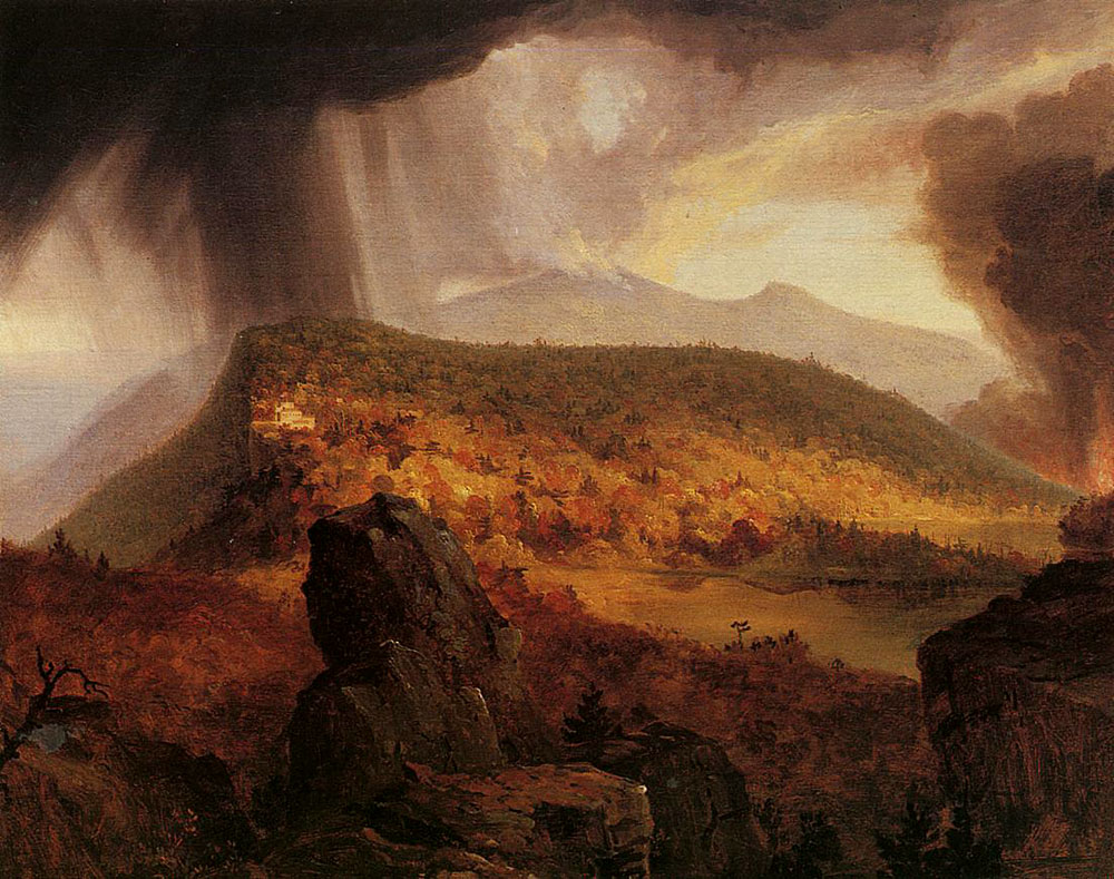 Thomas Cole. Catskill Mountain House, The Four Elements. 1843-1844.