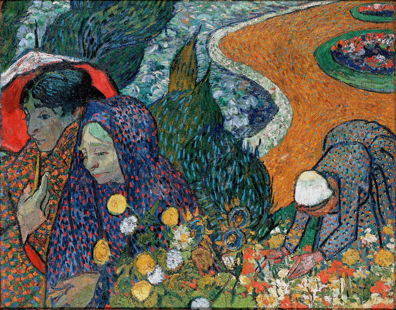 Vincent van Gogh. Memory of the garden at Etten. 1888.