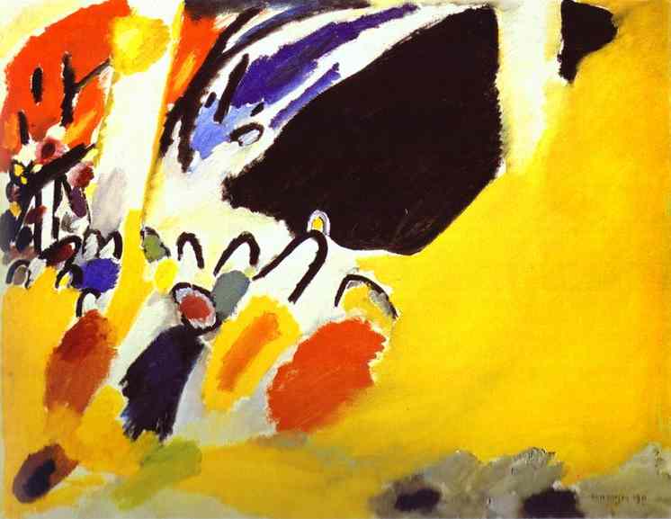 Wassily Kandinsky. Impression-III. Concert. 1911.