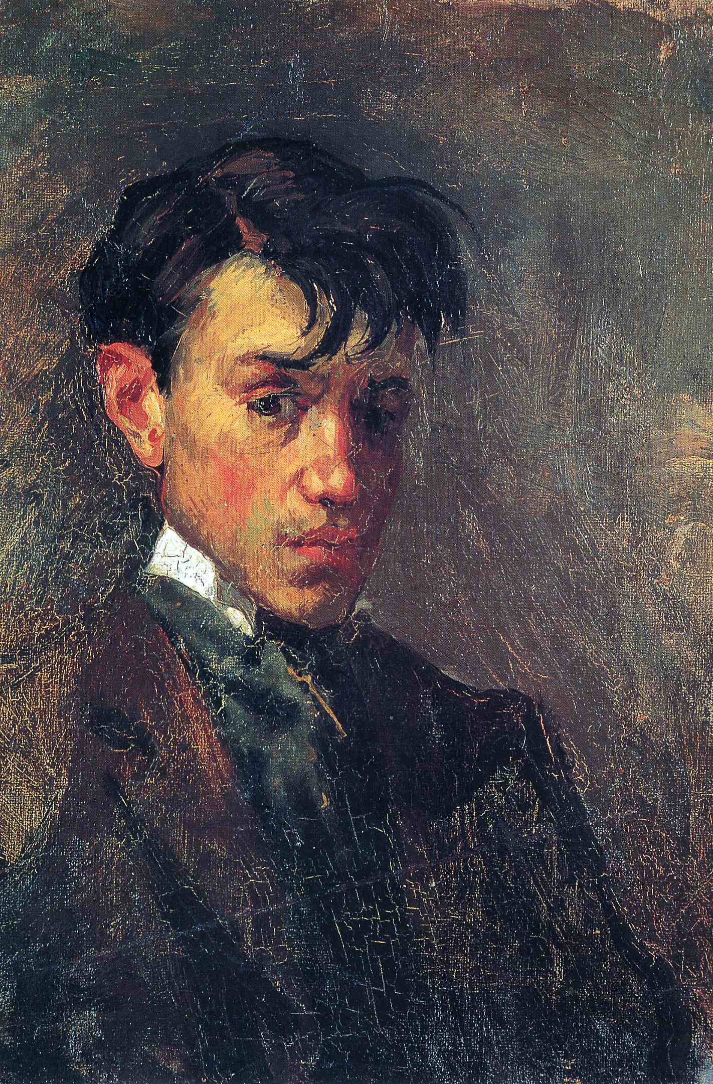 Pablo Picasso. Self-portrait. 1896.
