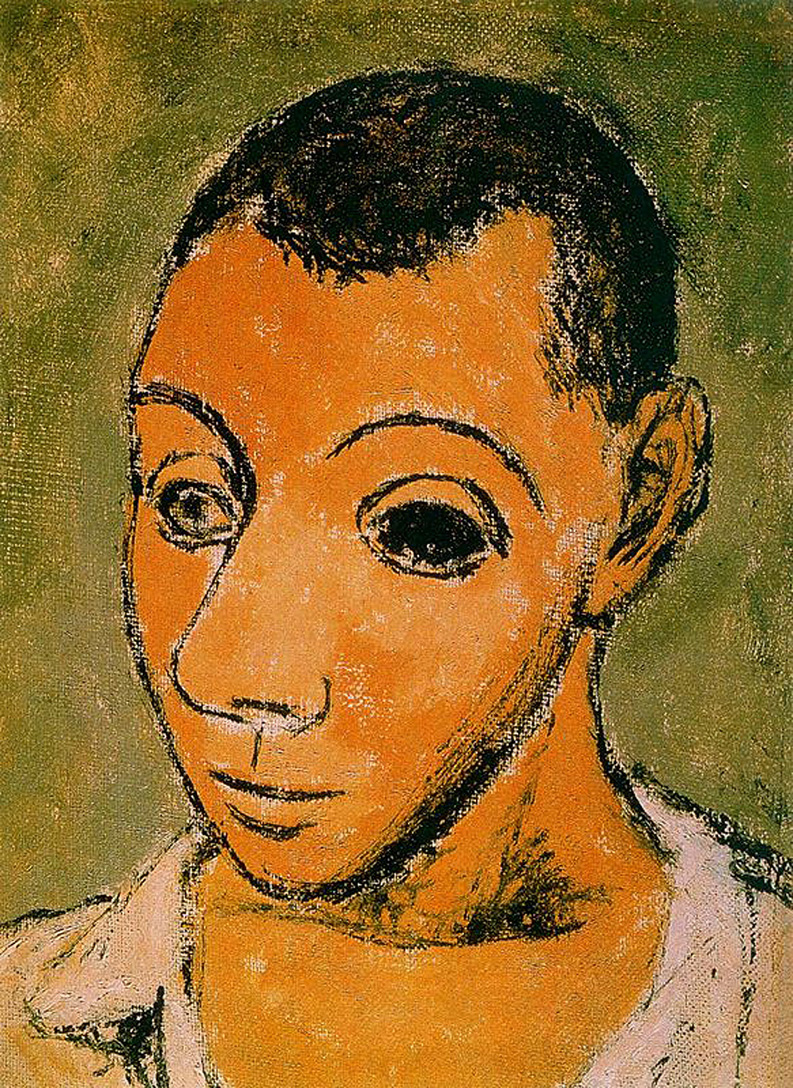 Pablo Picasso. Self-portrait. 1906.